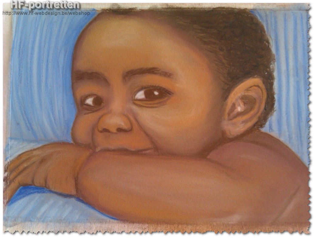 Baby in pastel